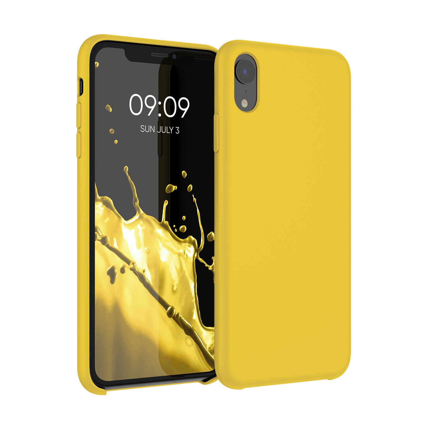 kwmobile Phone Case for Apple iPhone XR Case - Silicone - Wireless Charging - Protective Cover