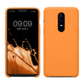 kwmobile Cell Phone Case for OnePlus 6 Case - Silicone - Wireless Charging - Protective Cover