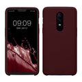 kwmobile Cell Phone Case for OnePlus 6 Case - Silicone - Wireless Charging - Protective Cover