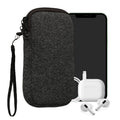 kwmobile Phone Pouch for Smartphones - 4.5" - Phone Bag 14.4 x 8.3 cm Inner Dimensions