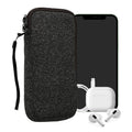 kwmobile Phone Pouch for Smartphones - 4.5" - Phone Bag 14.4 x 8.3 cm Inner Dimensions