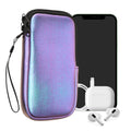 kwmobile Phone Pouch for Smartphones - 4.5" - Phone Bag 14.4 x 8.3 cm Inner Dimensions