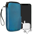 kwmobile Phone Pouch for Smartphones - 4.5" - Phone Bag 14.4 x 8.3 cm Inner Dimensions