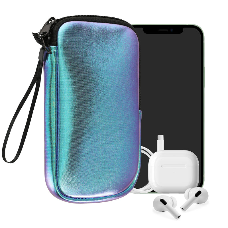 kwmobile Phone Pouch for Smartphones - 4.5" - Phone Bag 14.4 x 8.3 cm Inner Dimensions