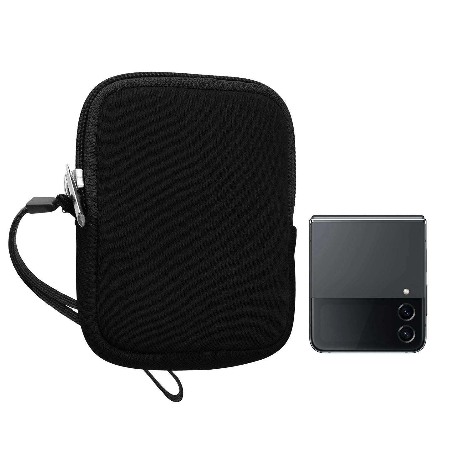 kwmobile Phone Pouch for Smartphones - 4.5" - Phone Bag 14.4 x 8.3 cm Inner Dimensions