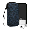kwmobile Phone Pouch for Smartphones - 4.5" - Phone Bag 14.4 x 8.3 cm Inner Dimensions