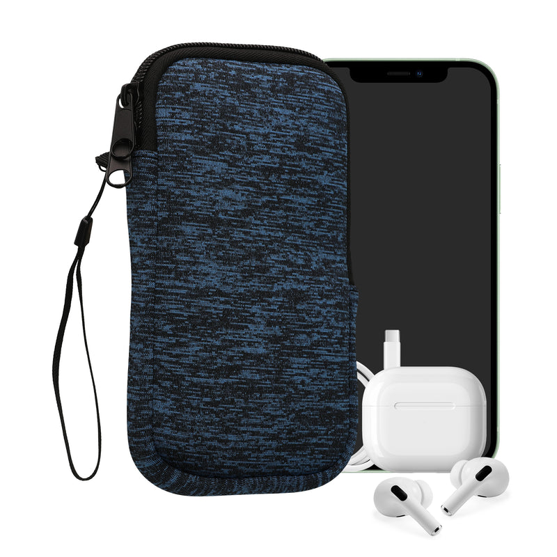 kwmobile Phone Pouch for Smartphones - 4.5" - Phone Bag 14.4 x 8.3 cm Inner Dimensions