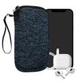 kwmobile Phone Pouch for Smartphones - 4.5" - Phone Bag 14.4 x 8.3 cm Inner Dimensions
