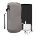 kwmobile Phone Pouch for Smartphones - 4.5" - Phone Bag 14.4 x 8.3 cm Inner Dimensions