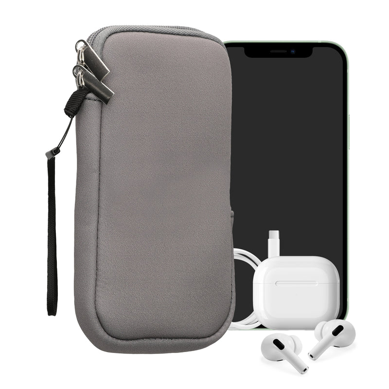 kwmobile Phone Pouch for Smartphones - 4.5" - Phone Bag 14.4 x 8.3 cm Inner Dimensions