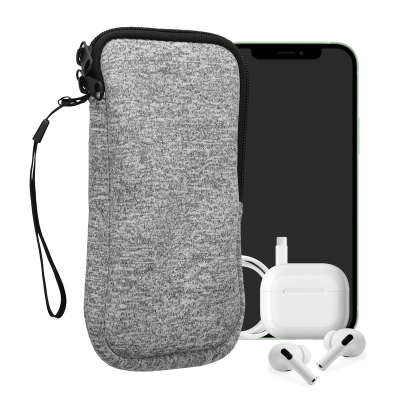 kwmobile Phone Pouch for Smartphones - 4.5" - Phone Bag 14.4 x 8.3 cm Inner Dimensions