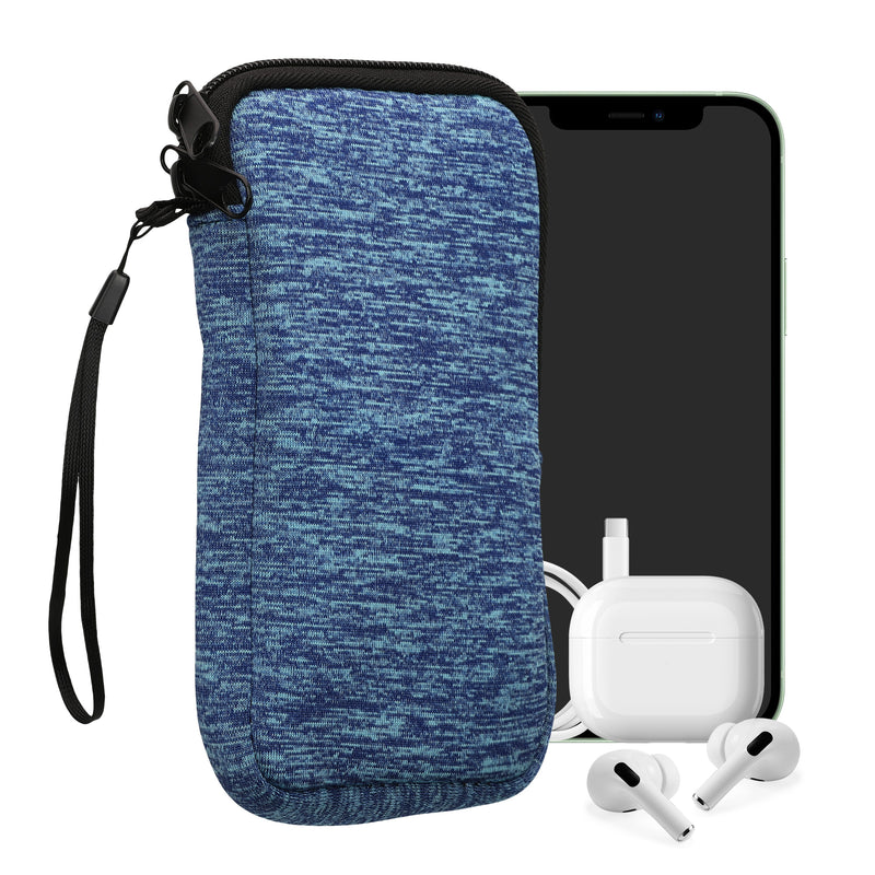 kwmobile Phone Pouch for Smartphones - 4.5" - Phone Bag 14.4 x 8.3 cm Inner Dimensions