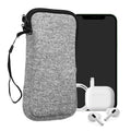 kwmobile Phone Pouch for Smartphones - 4.5" - Phone Bag 14.4 x 8.3 cm Inner Dimensions