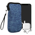 kwmobile Phone Pouch for Smartphones - 4.5" - Phone Bag 14.4 x 8.3 cm Inner Dimensions