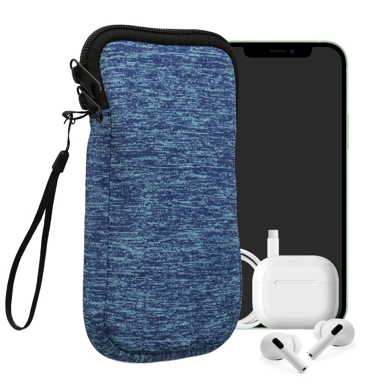 kwmobile Phone Pouch for Smartphones - 4.5" - Phone Bag 14.4 x 8.3 cm Inner Dimensions