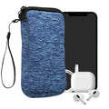 kwmobile Phone Pouch for Smartphones - 4.5" - Phone Bag 14.4 x 8.3 cm Inner Dimensions