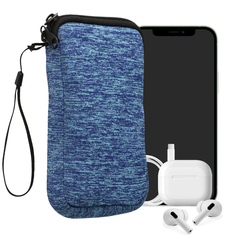 kwmobile Phone Pouch for Smartphones - 4.5" - Phone Bag 14.4 x 8.3 cm Inner Dimensions