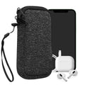 kwmobile Phone Pouch for Smartphones - 4.5" - Phone Bag 14.4 x 8.3 cm Inner Dimensions
