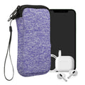 kwmobile Phone Pouch for Smartphones - 4.5" - Phone Bag 14.4 x 8.3 cm Inner Dimensions