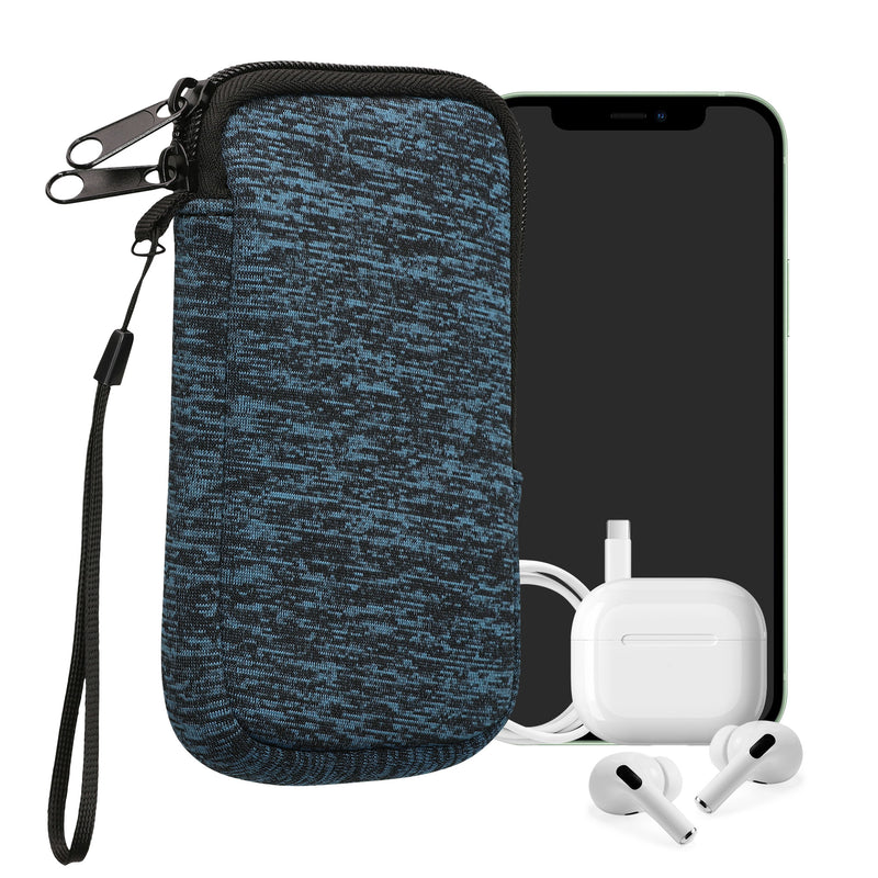 kwmobile Phone Pouch for Smartphones - 4.5" - Phone Bag 14.4 x 8.3 cm Inner Dimensions