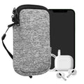 kwmobile Phone Pouch for Smartphones - 4.5" - Phone Bag 14.4 x 8.3 cm Inner Dimensions