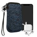 kwmobile Phone Pouch for Smartphones - 4.5" - Phone Bag 14.4 x 8.3 cm Inner Dimensions