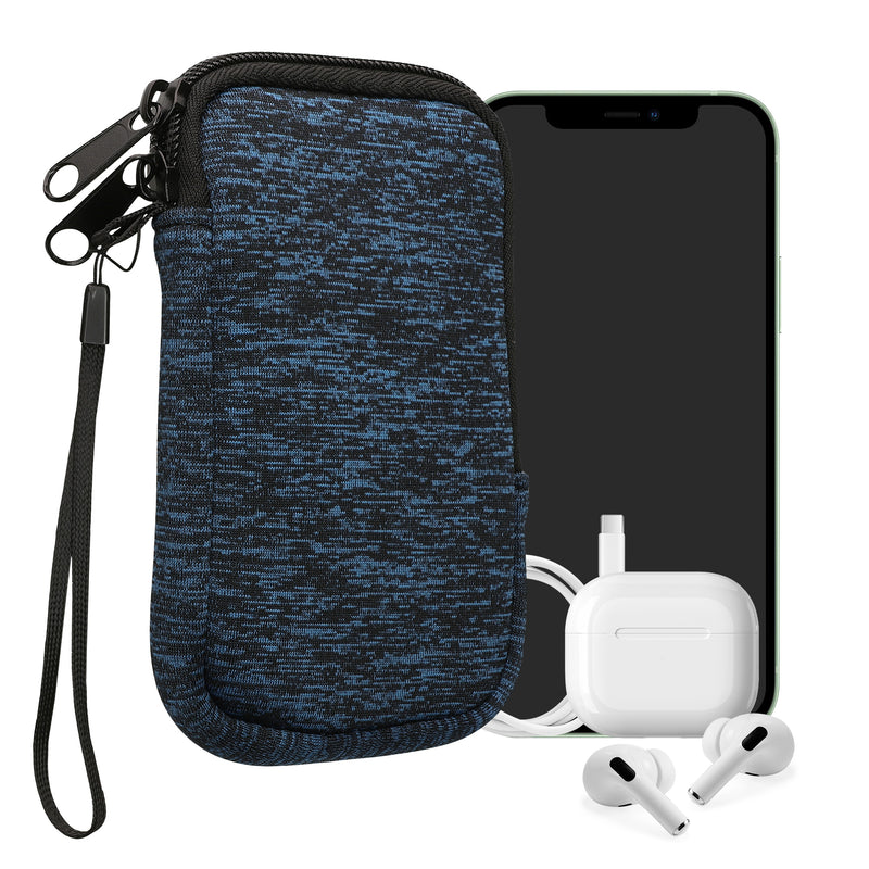 kwmobile Phone Pouch for Smartphones - 4.5" - Phone Bag 14.4 x 8.3 cm Inner Dimensions