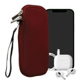 kwmobile Phone Pouch for Smartphones - 4.5" - Phone Bag 14.4 x 8.3 cm Inner Dimensions