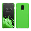 kwmobile Phone Case for OnePlus 6T - Silicone Cover - Wireless Charging - Protective Case