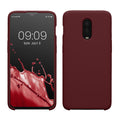 kwmobile Phone Case for OnePlus 6T - Silicone Cover - Wireless Charging - Protective Case