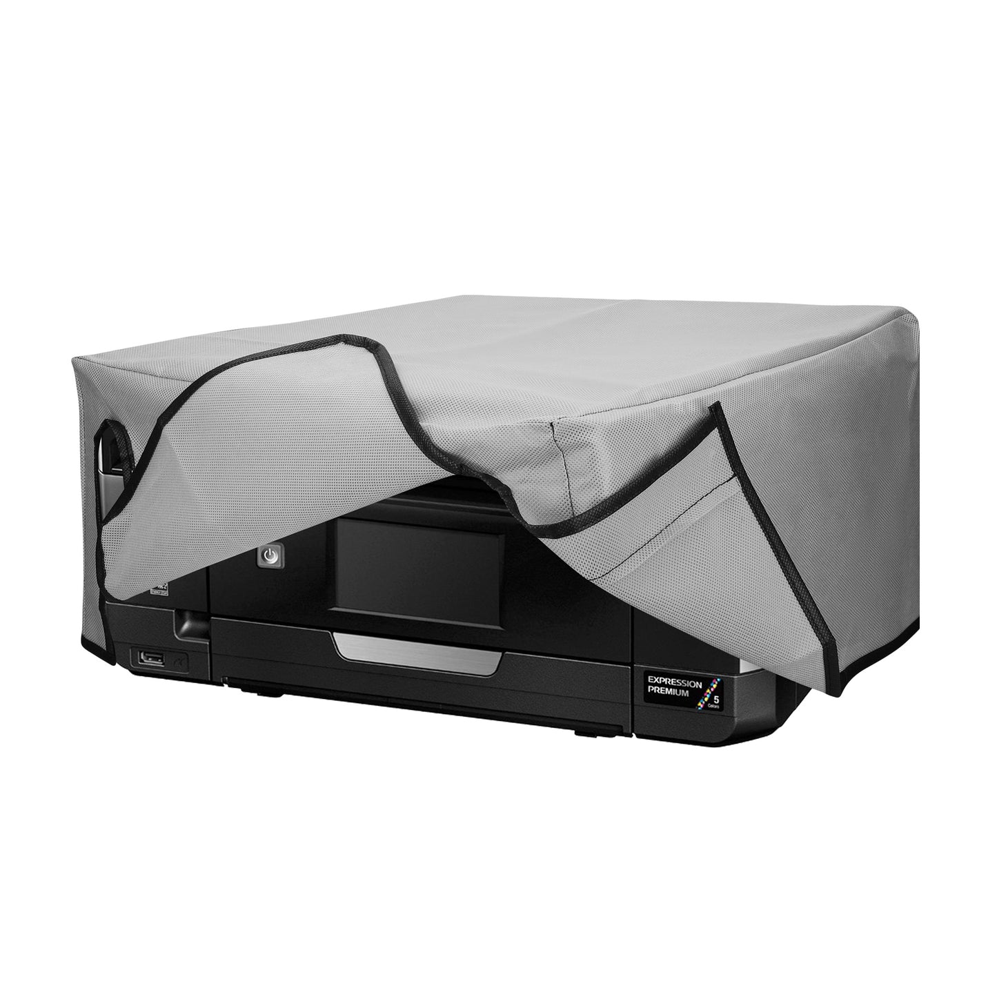 kwmobile Cover compatible with Epson Expression Premium XP-830 - Bag Case Printer - Dust Cover Protective Hood Protective Sleeve