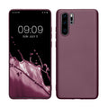 kwmobile Phone Case for Huawei P30 Pro - Metallic Shimmering Silicone Case - Protective Cover