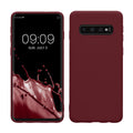 kwmobile Phone Case for Samsung Galaxy S10 Case - Wireless Charging - Protective Cover