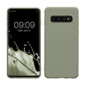kwmobile Phone Case for Samsung Galaxy S10 Case - Wireless Charging - Protective Cover