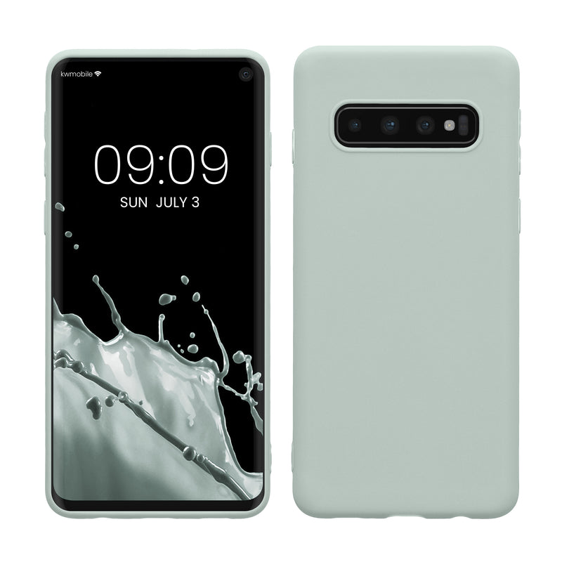 kwmobile Phone Case for Samsung Galaxy S10 Case - Wireless Charging - Protective Cover