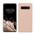 kwmobile Phone Case for Samsung Galaxy S10 Case - Wireless Charging - Protective Cover