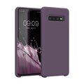 kwmobile Phone Case for Samsung Galaxy S10 Case Silicone Wireless Charging Protective Cover