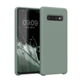 kwmobile Phone Case for Samsung Galaxy S10 Case Silicone Wireless Charging Protective Cover