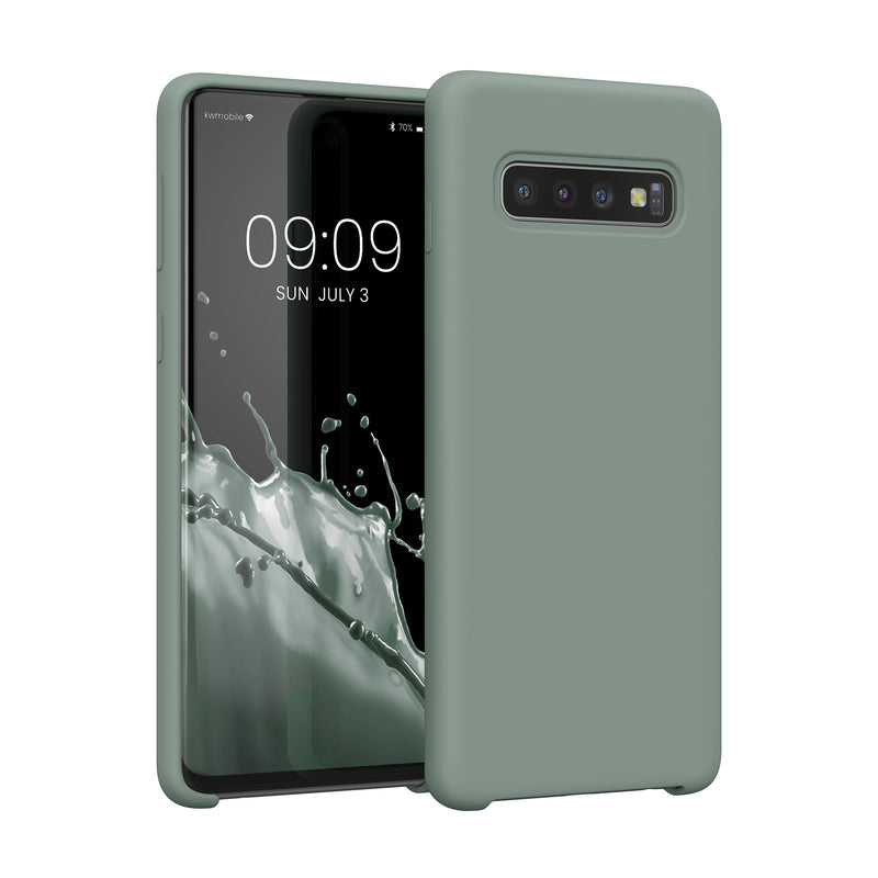 kwmobile Phone Case for Samsung Galaxy S10 Case Silicone Wireless Charging Protective Cover