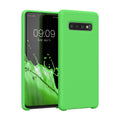 kwmobile Phone Case for Samsung Galaxy S10 Case Silicone Wireless Charging Protective Cover
