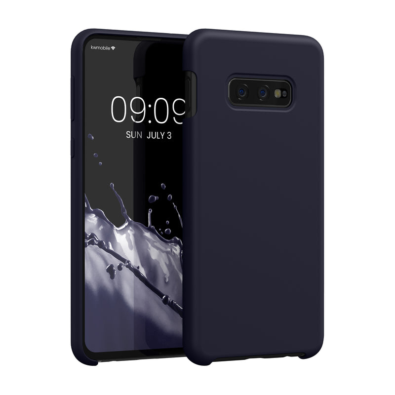 kwmobile Phone Case for Samsung Galaxy S10e - Silicone Cover for Wireless Charging - Protective Case
