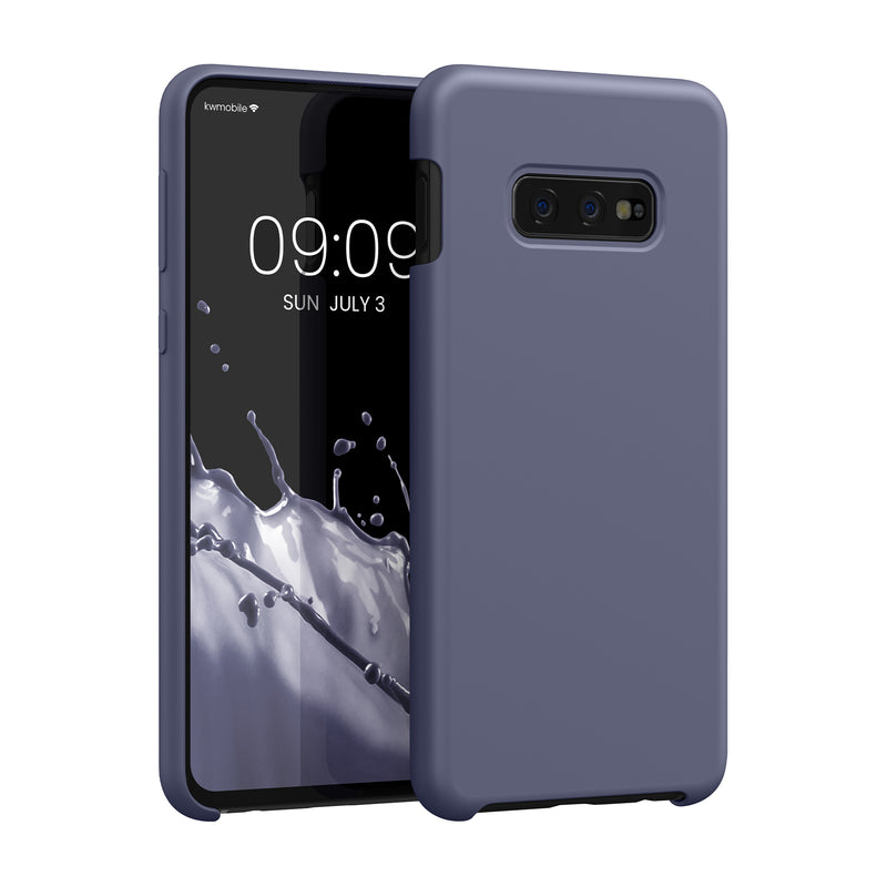 kwmobile Phone Case for Samsung Galaxy S10e - Silicone Cover for Wireless Charging - Protective Case