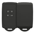 kwmobile Car Key Cover Compatible with Renault 4-Button Smart Key (Keyless Go Only)