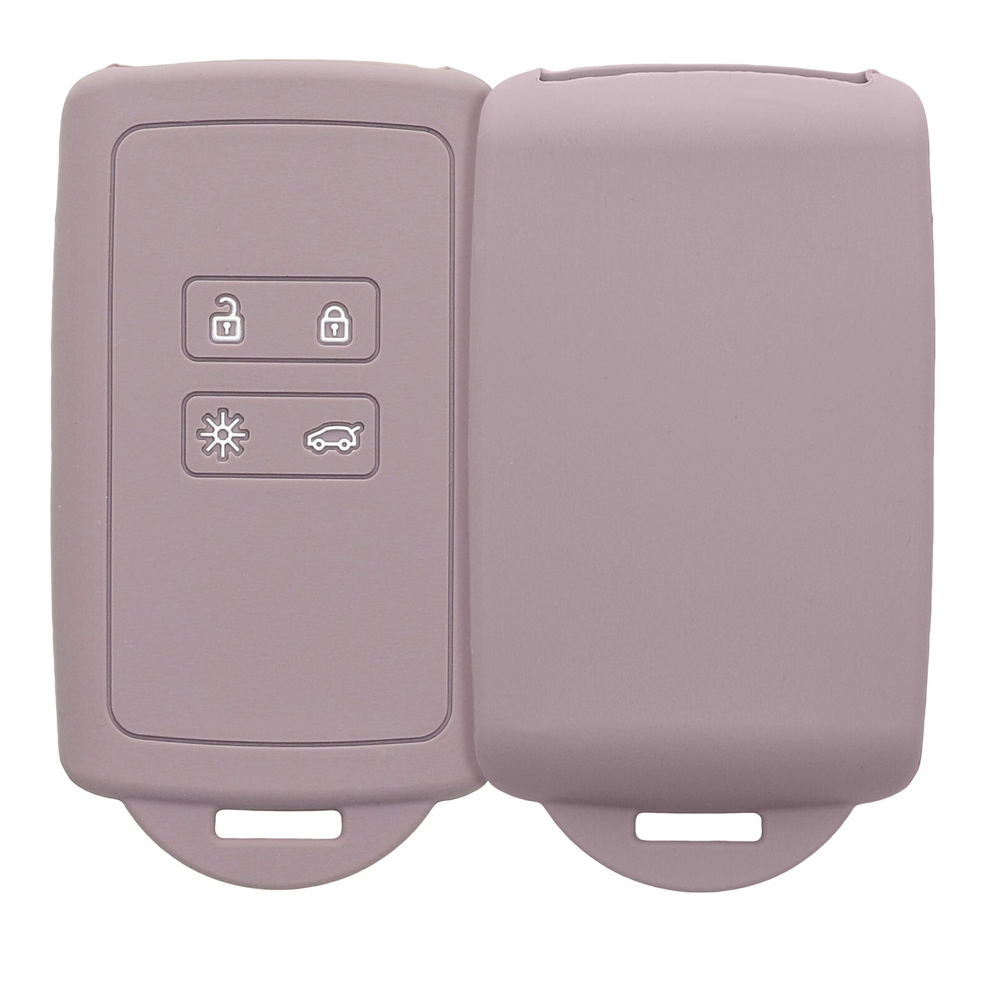 kwmobile Car Key Cover Compatible with Renault 4-Button Smart Key (Keyless Go Only)