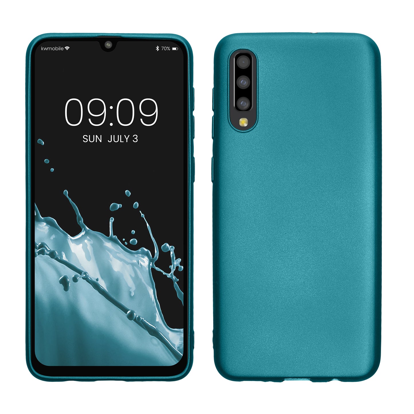 kwmobile Samsung Galaxy A50 Case Silicone TPU Protective Cover