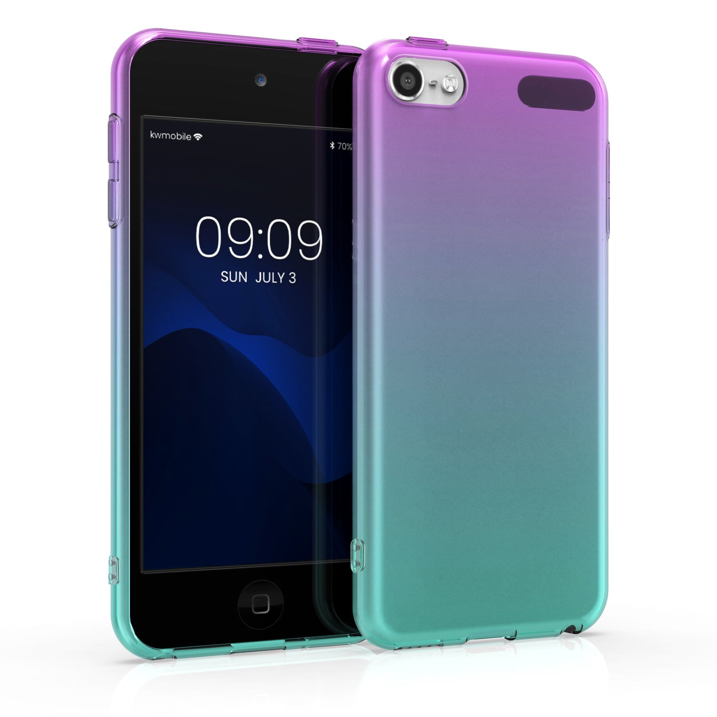 kwmobile Case Compatible with Apple iPod Touch 6G / 7G (6th and 7th Generation) Silicone Back Cover Protective Case
