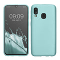 kwmobile Phone Case for Samsung Galaxy A40 - Metallic Shimmering Silicone Case - Protective Cover