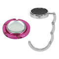kwmobile Bag Holder for Table - 2x Handbag Holder for Table - Foldable Bag Hook - Bag Hanger - Bag Holder Hook - Table Hook Set