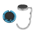 kwmobile Bag Holder for Table - 2x Handbag Holder for Table - Foldable Bag Hook - Bag Hanger - Bag Holder Hook - Table Hook Set