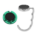 kwmobile Bag Holder for Table - 2x Handbag Holder for Table - Foldable Bag Hook - Bag Hanger - Bag Holder Hook - Table Hook Set